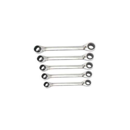 5 PIECE METRIC DEEP SPLINE DRIVE REVERSIBLE