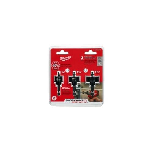 SHOCKWAVE 3PC KIT IMPACT HOLE SAW