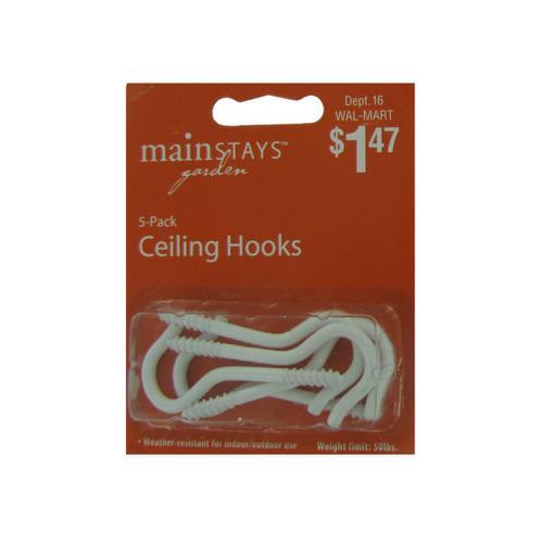 Ceiling hooks pack of 5 ( Case of 48 )