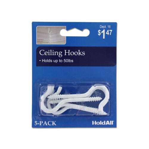 Ceiling hooks pack of 5 ( Case of 96 )
