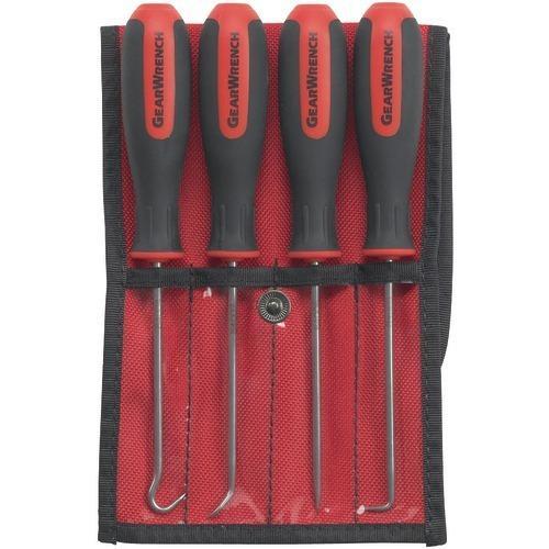 Gearwrench 4-piece 3 1 And 8" Mini Hook & Pick Set (pack of 1 Ea)
