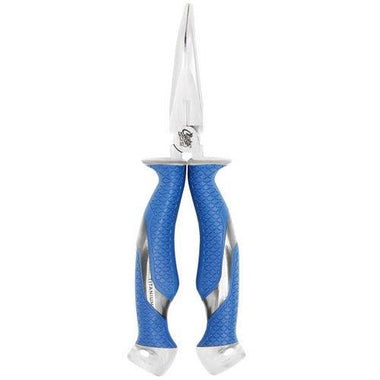 Cuda 8.5" Titanium Bonded Bent Needle Nose Pliers