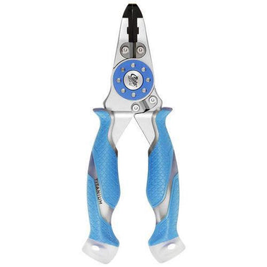 Cuda 7.5" Ti Mono/Braid Fishing Pliers/Cutters w/lanyard & sheat