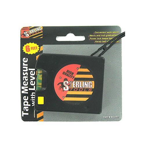 Tape Measure with Level ( Case of 72 )