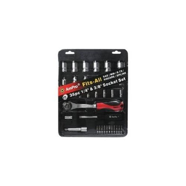 35pc Fits-All Socket Set