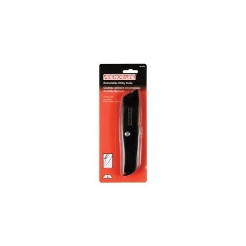 Metal Retractable Utility Knife w/ 3 Blades