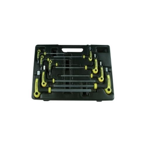 T HANDLE BALL END METRIC HEX KEY SET 9 PC.