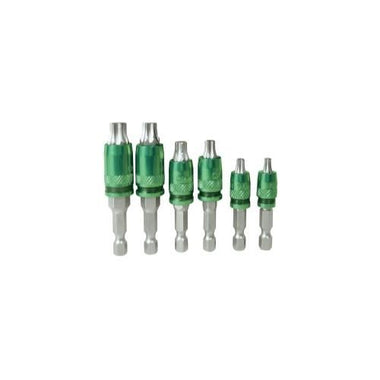 6Pc 2-in-1 Int. Torx/Ext. Hex Bit Set