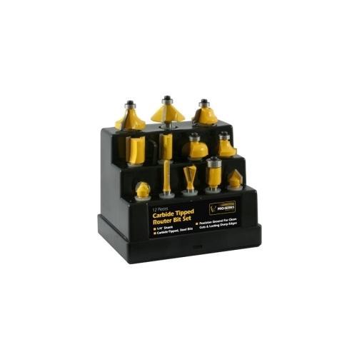 12 Piece Router Bit Set