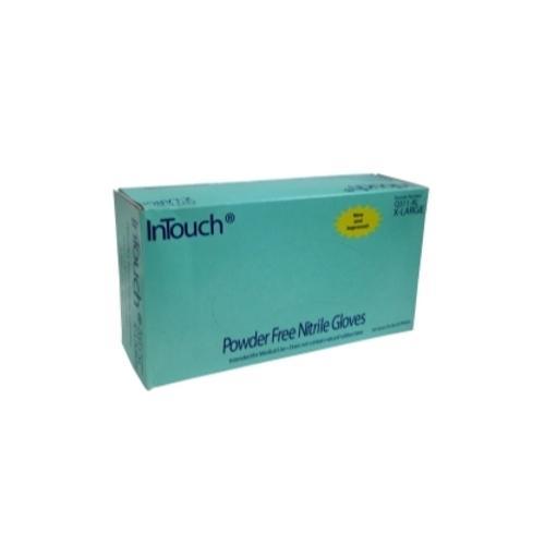 InTouch Large Blue Nitrile Gloves