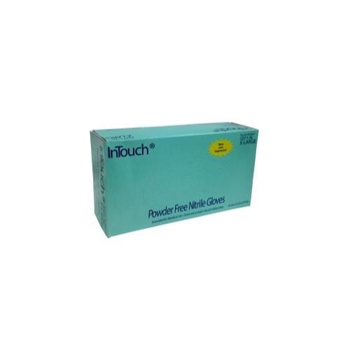 InTouch Medium Blue Nitrile Gloves