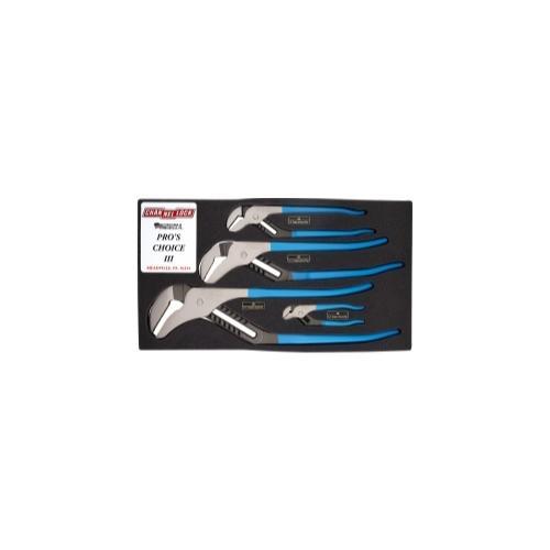 4PC PRO'S CHOICE TONGUE & GROOVE PLIERS SET