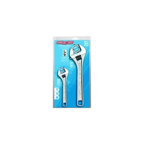 2 PIECE ADJUSTABLE WRENCH (6IN & 10IN)