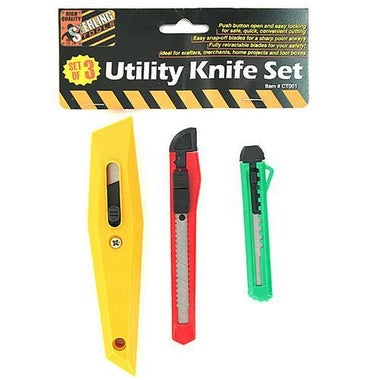 Multi-Purpose Utility Knife Set ( Case of 24 )