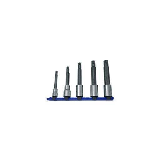 5Pc 12pt Long Shaft Socket Set