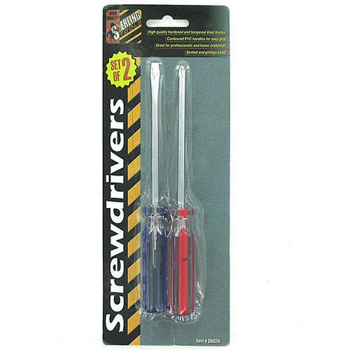 Slotted & Phillips Screwdriver Set ( Case of 24 )