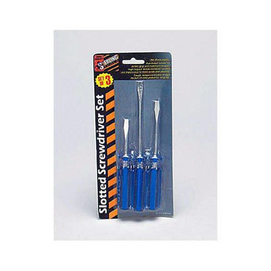 3 Pack slotted screwdriver set ( Case of 24 )