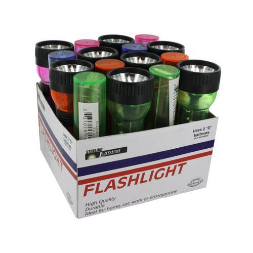 Translucent flashlight display ( Case of 16 )