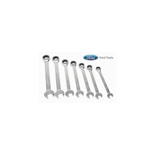 7Pc Geared Wrench Set Metric