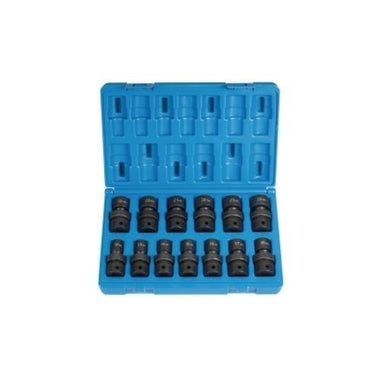 13 PC 1/2" DR STANDARD LENGTH METRIC UNIVERSAL SET