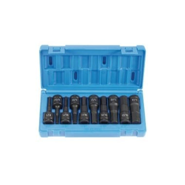 10PC 1/2" DR HEX DRIVER SET