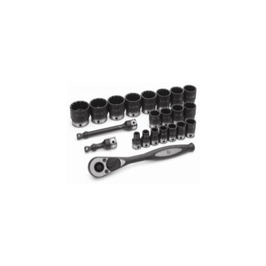 1/2" Dr. 22pc Fractional Duo-Socket Set - 12 Pt.