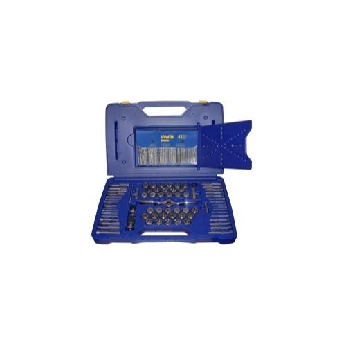 116 PIECE TAP/DIE/DRILL DELUXE SET w/PTS HANDLE