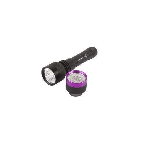 700lm Rechargeable Flashlight with UV Head Com