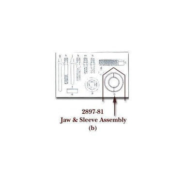 JAW ASSEMBLY AND SLEEVE FOR KDT2897