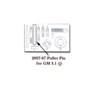 PULLER PIN FOR GM 3.1 FOR KDT2897