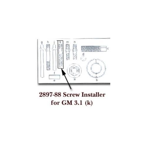 SCREW INSTALLER FOR GM 3.1 LETTER (K)