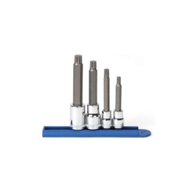 4PC 3/8 & 1/2"DR 12PT METRIC BIT SOCKET