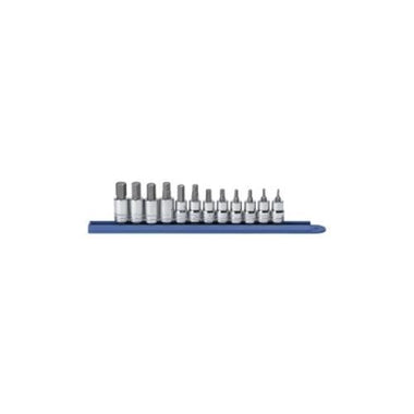 12PC 3/8" DRIVE METRIC HEX BIT SOCKET SET