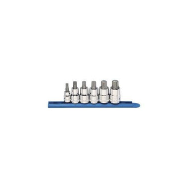 6-Pc 3/8" & 1/2" Drive Triple Square Stubby Set