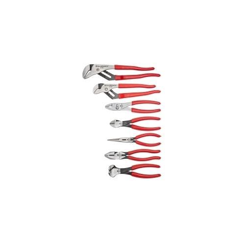 7-PC Mixed Dipped Handle Plier Set