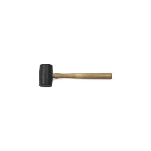 16 oz Rubber Mallet - Wood Hickory Handle