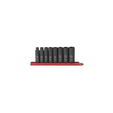 8 Pc. 3/8" Drive Impact Deep Socket Set SAE