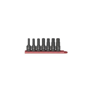 7 Pc. 1/2" Drive Hex Impact Socket Set SAE