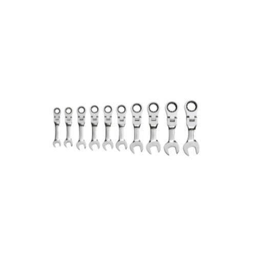 Gearwrench STUBBY FLEX GEAR WR. 10PC METRIC