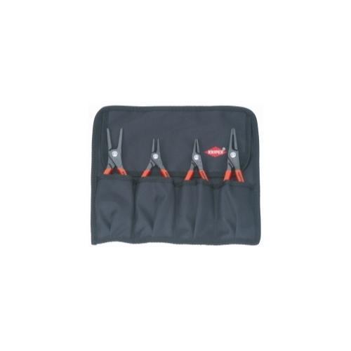 Knipex 4-Piece Straight Head Snap Ring Pliers Set