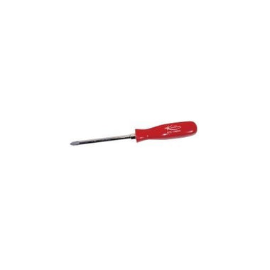 SCREWDRIVER PHILLIPS #2 4IN. BLADE RED