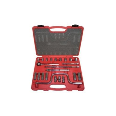 23-piece 3/8" Drive Chrome Socket Set