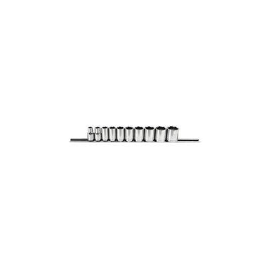 SOCKET SET 3/8IN. DRIVE 10 PC SAE STD