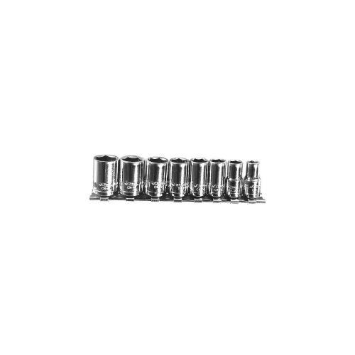 SOCKET SET 1/4IN. DRIVE 8 PC METRIC