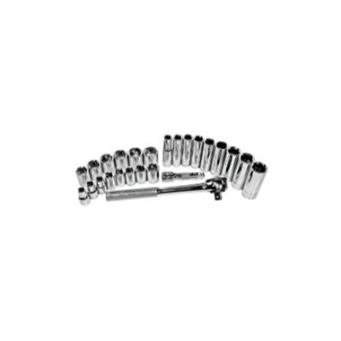 SOCKET SET 3/8IN. DRIVE 26 PC METRIC