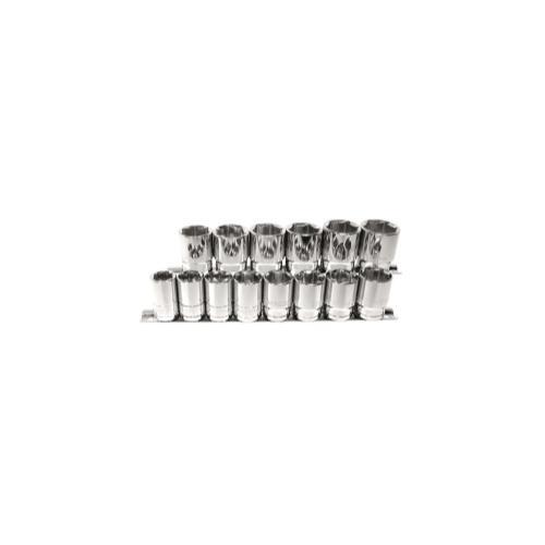 SOCKET SET 1/2IN. DRIVE 14 PC METRIC