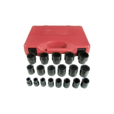 19-piece 1/2" Drive Short Impact Socket Set