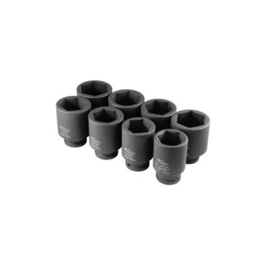 IMPACT SOCKET SET 3/4"DRIVE DEEP 8 PC