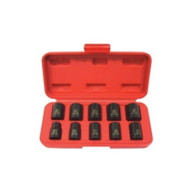 SOCKET SET IMPACT METRIC 10 PC 3/8IN. DRIVE STD.