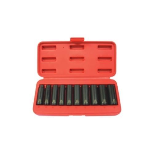 SOCKET SET IMPACT METRIC 10 PC 3/8IN. DRIVE DEEP